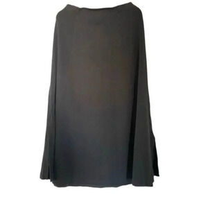 The Territory Ahead maxi knit black skirt rayon/cotton blend size size Small EUC